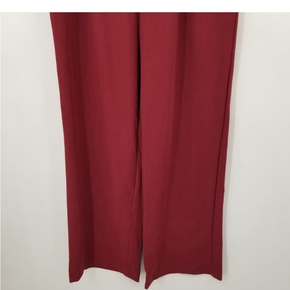 NWT SO Wide Leg High Rise Berry Dress Pants Size 15 - Picture 7 of 12